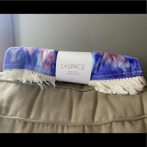 L Space Tye Dye Beach Towel